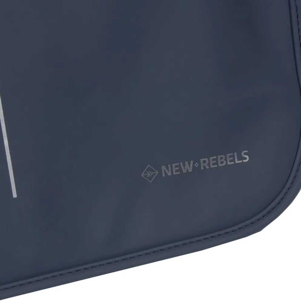 New Rebels ® William - Schoudertas - Navy Blauw 10L - Waterafstotend