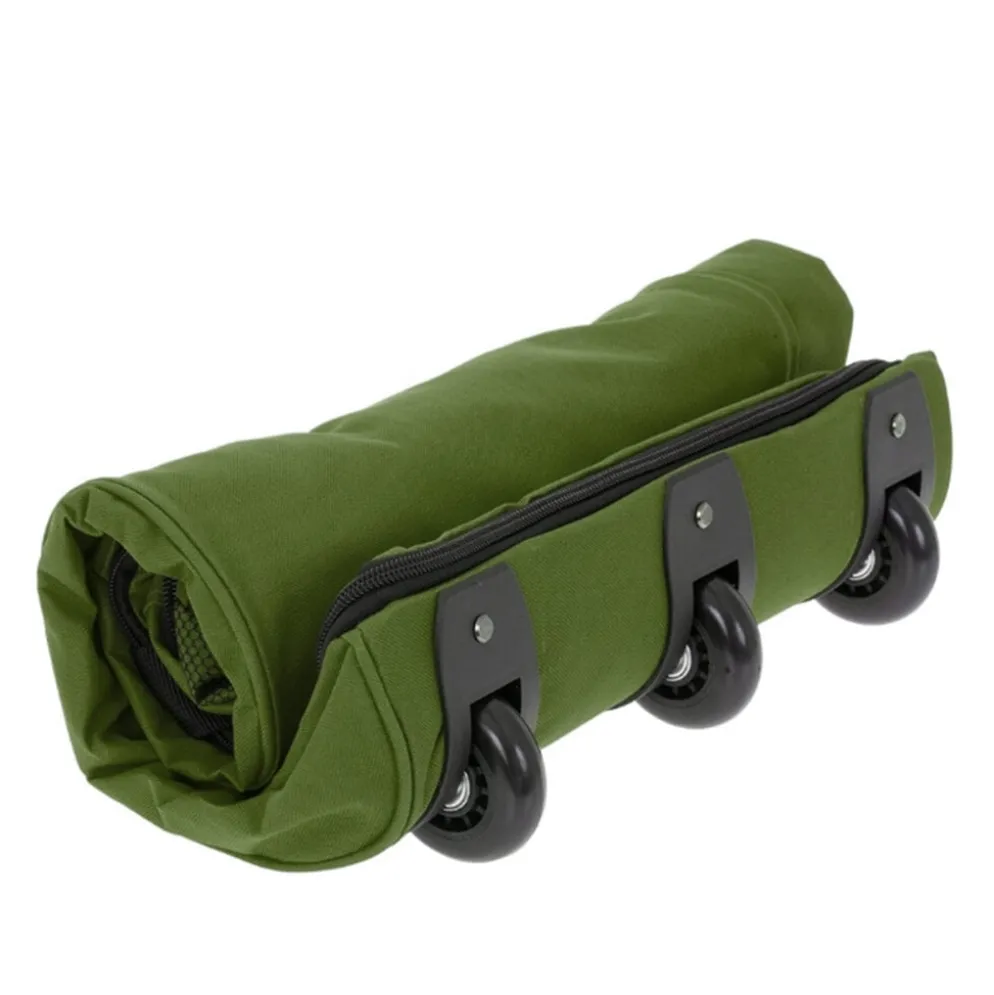 New Rebels Airmont Newark Olijf 110L Rollable Trolley Weekendtas Waterafstotend