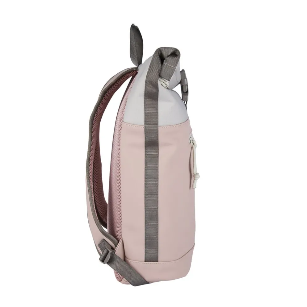 New Rebels Backham New York Oudroze 21L Rolltop Rugzak Waterafstotend Laptop 15.6"