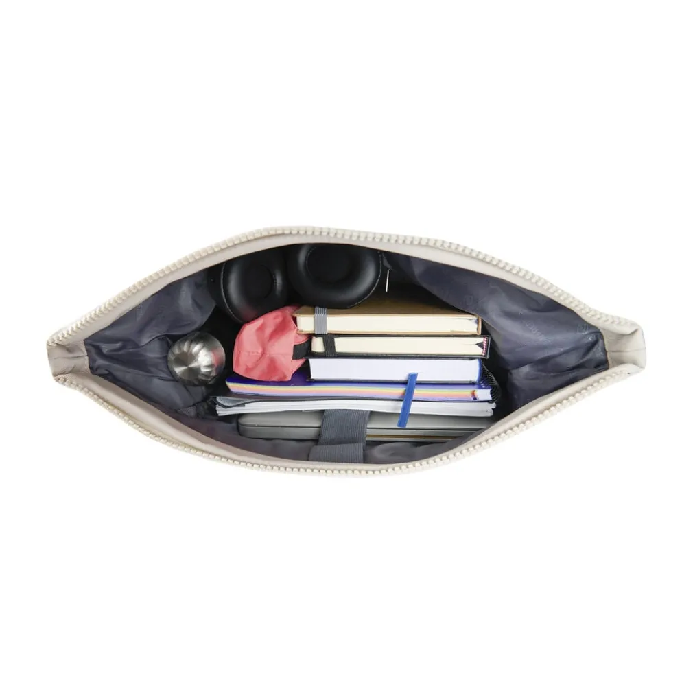 New Rebels Backham New York Oudroze 21L Rolltop Rugzak Waterafstotend Laptop 15.6"