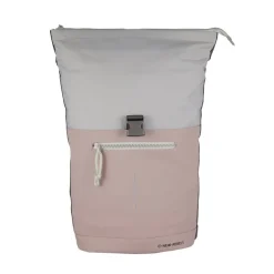 New Rebels Backham New York Oudroze 21L Rolltop Rugzak Waterafstotend Laptop 15.6