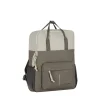 New Rebels Backham Springfield  Taupe 16L Rugzak Waterafstotend Laptop 14"