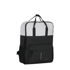 New Rebels Backham Springfield Reflectie Zwart 16L Rugzak Waterafstotend Laptop 14"