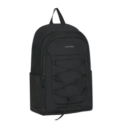New Rebels Barto Waltham Zwart 25L Rugzak Waterafstotend Laptop 15.6"