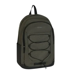 New Rebels Barto Waltham Donkergroen 25L Rugtas Waterafstotend Laptop 15.6" Pullzippers
