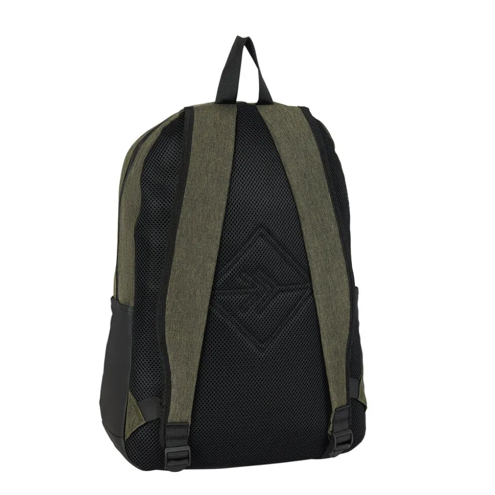 New Rebels Barto Waltham Donkergroen 25L Rugtas Waterafstotend Laptop 15.6" Pullzippers
