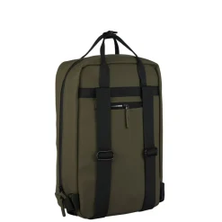 New Rebels Bowie Cape Coral Olijf Groen 15L Rugzak Reflectie Waterafstotend Laptop 13.3