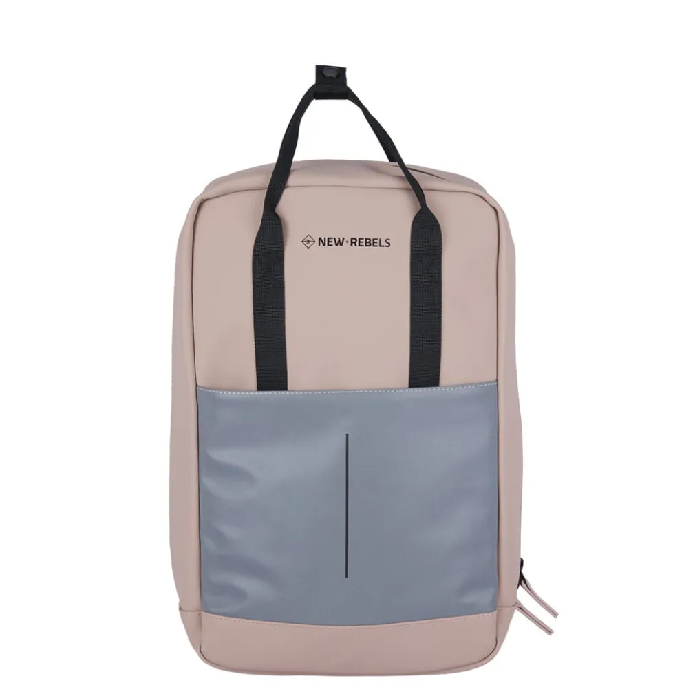 New Rebels Bowie Cape Coral Oudroze 14L Rugzak Reflectie Waterafstotend Laptop 13"