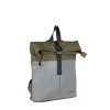 New Rebels Bowie Los Angeles Olijfgroen 9L Rugtas Rolltop Reflectie Waterafstotend