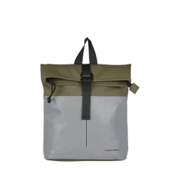 New Rebels Bowie Los Angeles Olijfgroen 9L Rugtas Rolltop Reflectie Waterafstotend