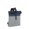 New Rebels Bowie Los Angeles Navy 9L Rugtas Rolltop Reflectie Waterafstotend