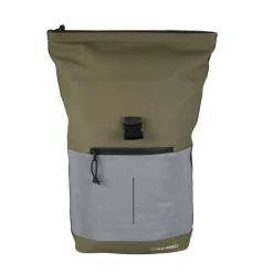 New Rebels Bowie New York Olijf Groen 21L Rugzak Rolltop Reflectie Waterafstotend Laptop 15.6