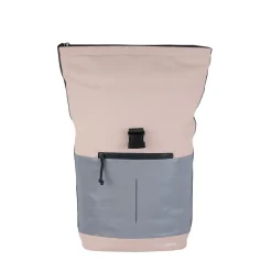 New Rebels Bowie New York Oudroze 21L Rugzak Rolltop Reflectie Waterafstotend Laptop 15.6