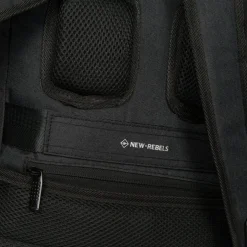 New Rebels Boyan Chicago Zwart 9L Rugzak Gerecycled Nylon