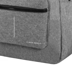 New Rebels Boyan New Orleans Grijs 17L Rugzak Gerecycled Nylon