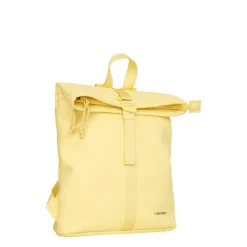 New Rebels Branson Los Angeles Rolltop Backpack Mini 7L Waterafstotende Rugzak PU Butter Yellow