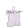 New Rebels Branson Los Angeles Rolltop Backpack Mini 7L Waterafstotende Rugzak PU Lila