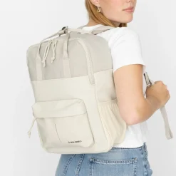 New Rebels Bruce Chicago Beige 17L Rugzak Waterafstotend Laptop 14"