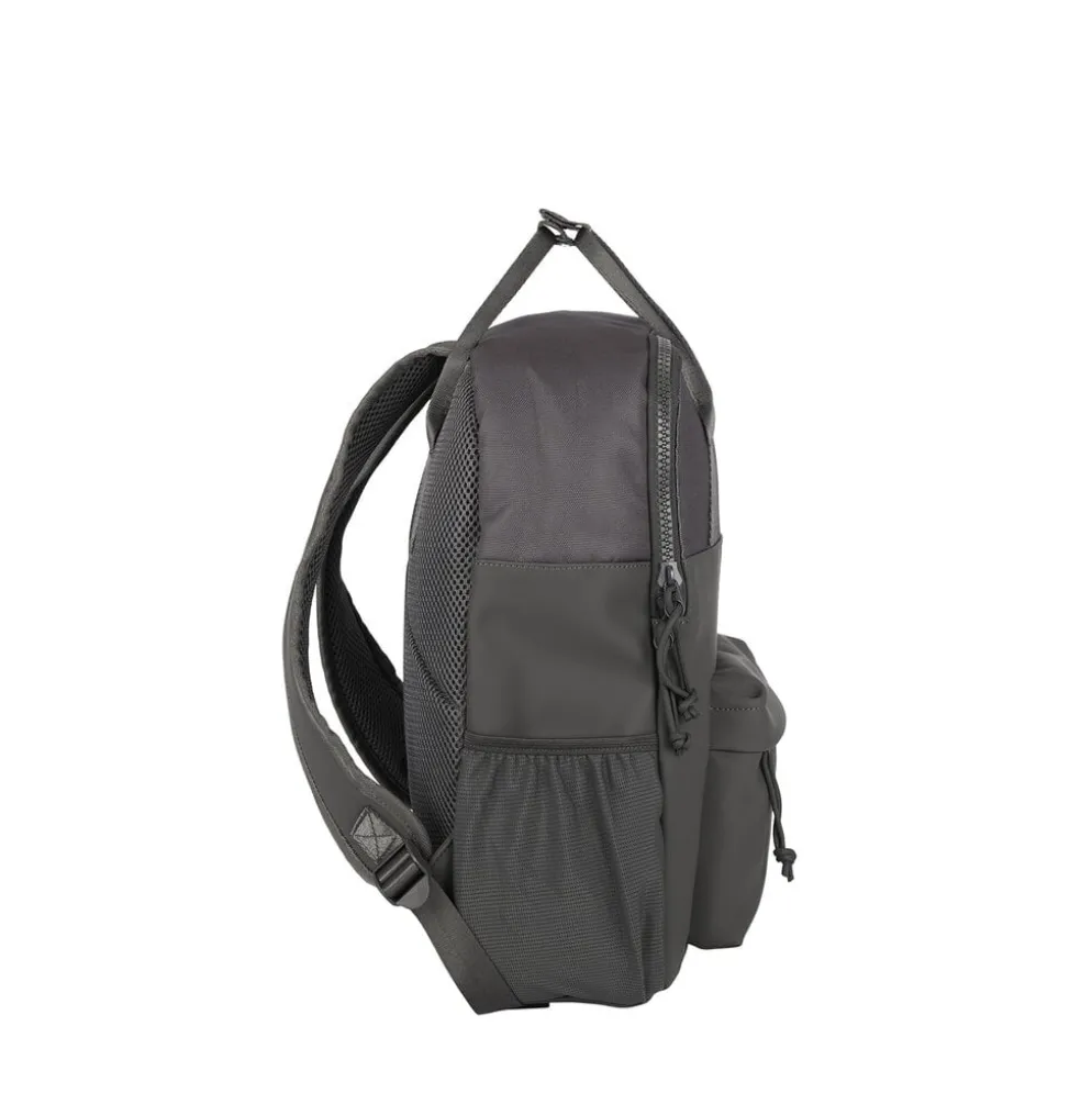New Rebels Bruce Chicago Antraciet 17L Rugzak Waterafstotend Laptop 14"