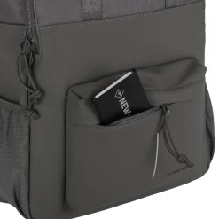 New Rebels Bruce Chicago Antraciet 17L Rugzak Waterafstotend Laptop 14