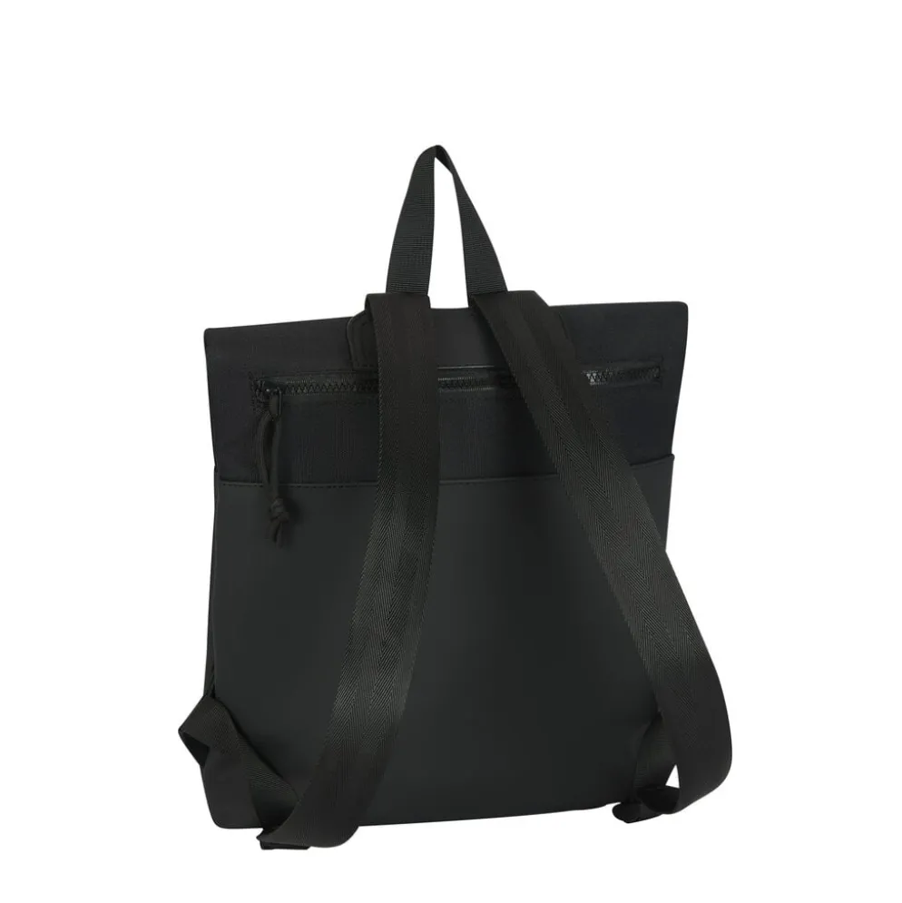 New Rebels Bruce Los Angeles Zwart 7L Rolltop Rugzak Waterafstotend