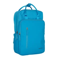 New Rebels Bruce Milwaukee 18L Laptoptas Werktas Schooltas 15,6 '' Turquoise