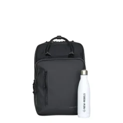 New Rebels Bruce Milwaukee 18L Laptoptas Werktas Schooltas 15,6 '' Zwart
