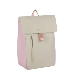 New Rebels Ceres Dothan Roze Beige 15L Rugtas met Flap Waterafstotend Laptop 15.6"