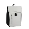New Rebels Ceres Dothan Zwart Lichtgrijs 15L Rugtas met Flap Waterafstotend Laptop 15.6"