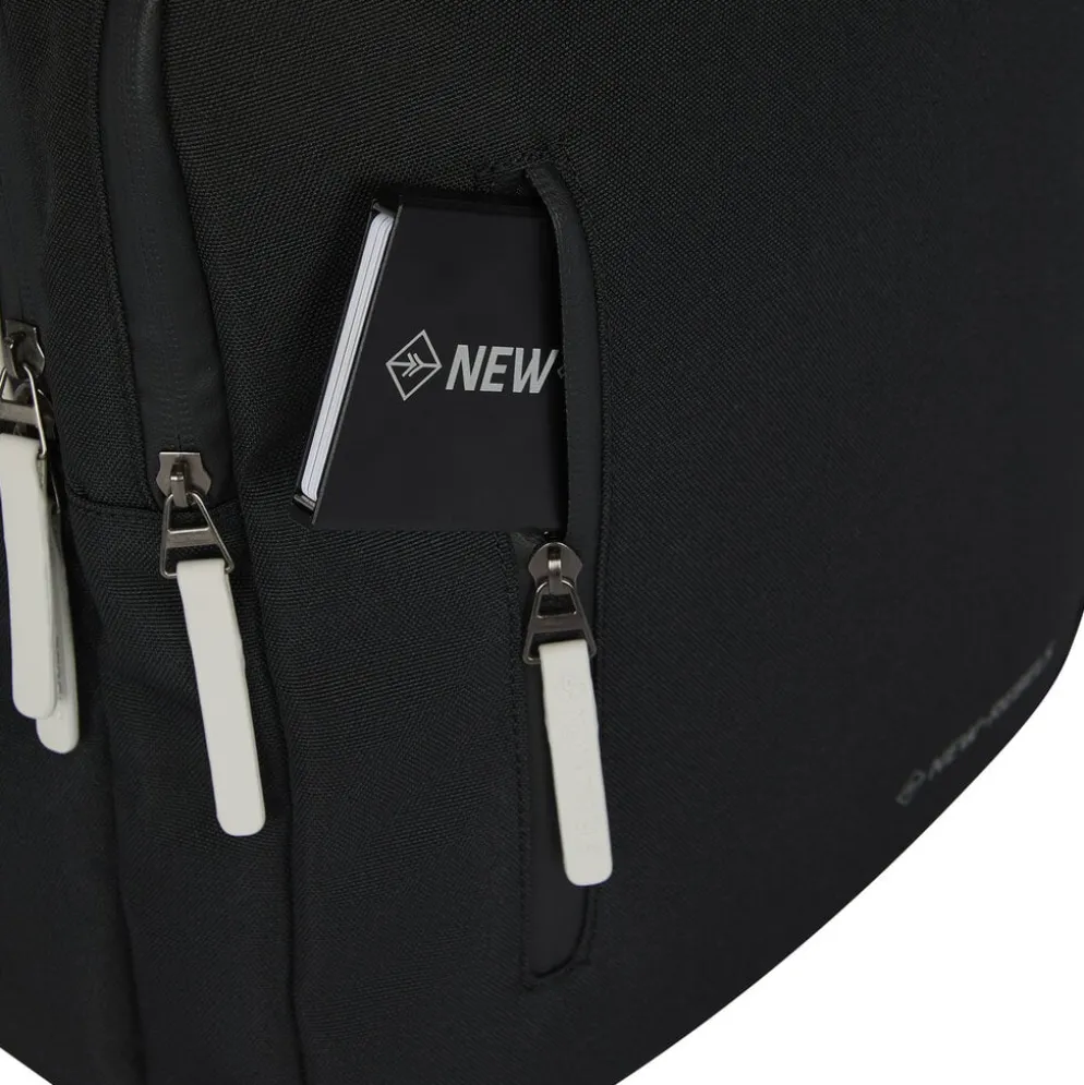 New Rebels Ceres Milwaukee Zwart 18L Rugzak Waterafstotend Laptop 15.6"