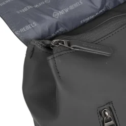 New Rebels Daley Washington Zwart 10L Rugzak Waterafstotend