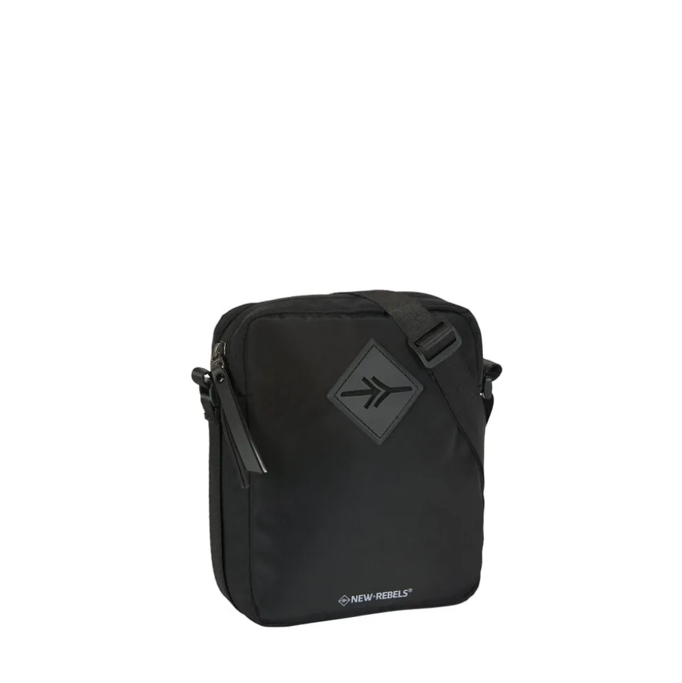 New Rebels Dean Weirton Zwart Schoudertas