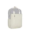 New Rebels Ferron Miami Rugzak 9L Waterafstotende Laptop Rugtas 13 inch Schooltas en Werktas van PU Nylon Comfortabel Lila Beige