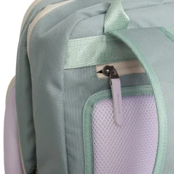 New Rebels Ferron Milwaukee 19 Liter Laptop Backpack – Water-Resistant PU, Suitable for 15.6″ Laptop, 19L, Lilac