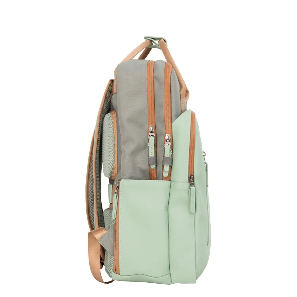 New Rebels Ferron Milwaukee Handel Rugtas Petrol 19L Sage Green