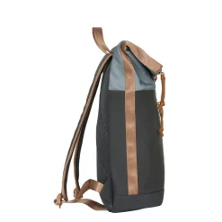 New Rebels Ferron New York Rolltop Rugzak 16L – Rolltop Werktas / Schooltas Laptop Rugtas Antraciet