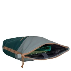 New Rebels Ferron New York Rolltop Rugzak 16L – Rolltop Werktas / Schooltas Laptop Rugtas Petrol