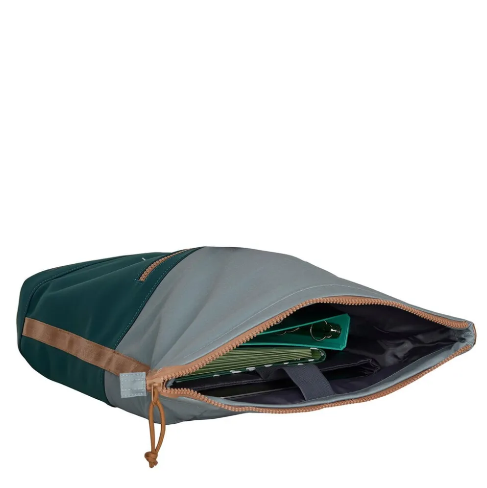 New Rebels Ferron New York Rolltop Rugzak 16L – Rolltop Werktas / Schooltas Laptop Rugtas Petrol