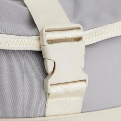 New Rebels Ferron New York Rolltop Rugzak 16L – Rolltop Werktas / Schooltas Laptop Rugtas Beige