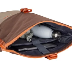 New Rebels Ferron New York Rolltop Rugzak 16L – Rolltop Werktas / Schooltas Laptop Rugtas Coffee