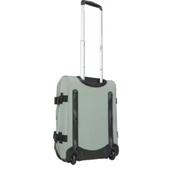 New Rebels Gassaway Trolley 35L Stevige Lichtgewicht reiskoffer met Dubbele Wielen Salie Groen