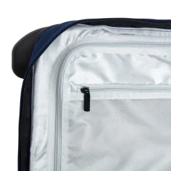 New Rebels Gassaway Trolley Medium Navy | Reiskoffer 52L | Lichtgewicht Koffer met Dubbele Wielen | 60x36x24 cm