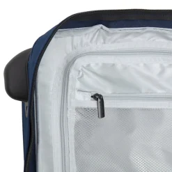 New Rebels Gassaway Trolley XXL Navy | Grote Reiskoffer 73L | Lichtgewicht Koffer met Dubbele Wielen | 70x39x27 cm | Navy