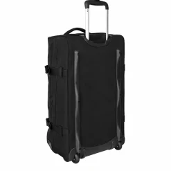 New Rebels Gassaway Trolley 35L Stevige Lichtgewicht reiskoffer met Dubbele Wielen – Zwart