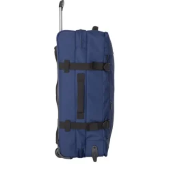 New Rebels Gassaway Trolley 35L Stevige Lichtgewicht reiskoffer met Dubbele Wielen Navy Blue