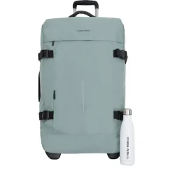 New Rebels Gassaway Trolley  XXL  | Grote Reiskoffer 73L | Lichtgewicht Koffer met Dubbele Wielen | 70x39x27 cm |  Salie groen