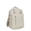 New Rebels Harper Miami Rugzak 9L Waterafstotende Laptop Rugtas 13 inch Schooltas en Werktas van PU Comfortabel Beige