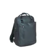New Rebels Harper Miami Rugzak 9L Waterafstotende Laptop Rugtas 13 inch Schooltas en Werktas van PU Comfortabel Metalic Groen