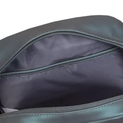 New Rebels Harper Miami Rugzak 9L Waterafstotende Laptop Rugtas 13 inch Schooltas en Werktas van PU Comfortabel Metalic Groen