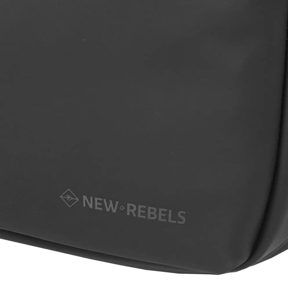 New Rebels Harper Providence Zwart 12L Rugzak Waterafstotend Laptop 11.6"